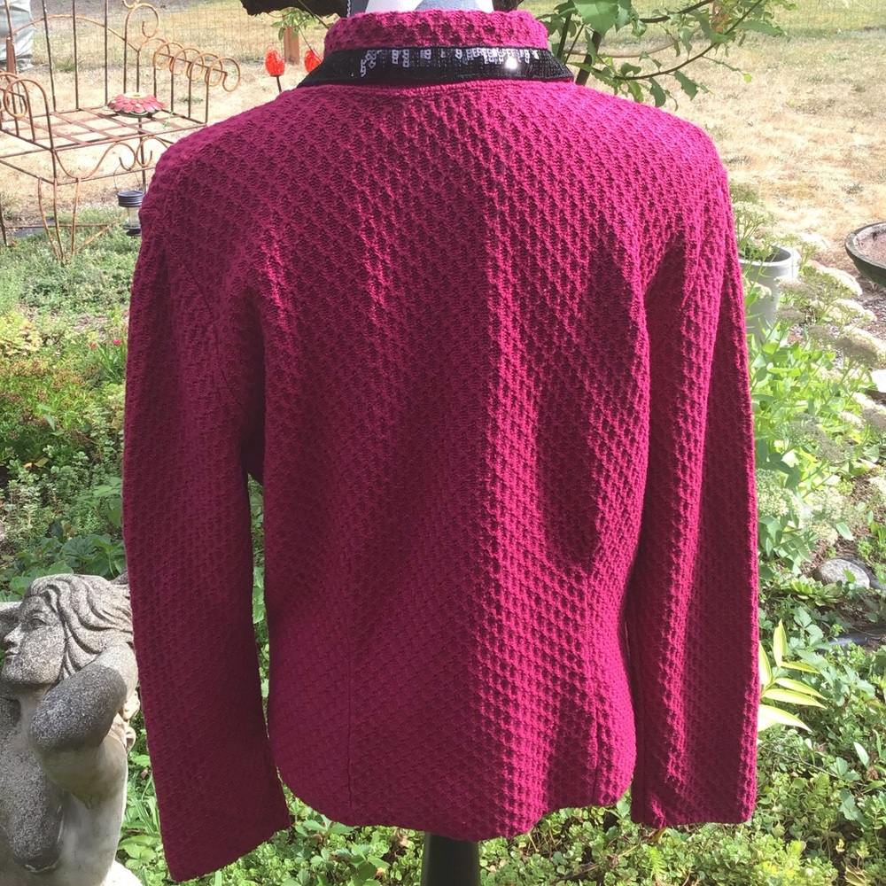Retro “Channel “look Cardigan - Picture 2 of 4